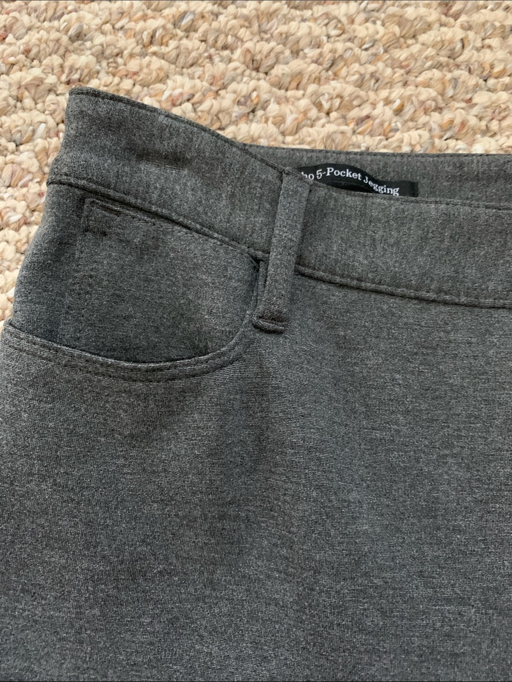 Talbots Soho 5 Pocket Jegging - Charcoal Gray - Picture 4 of 7